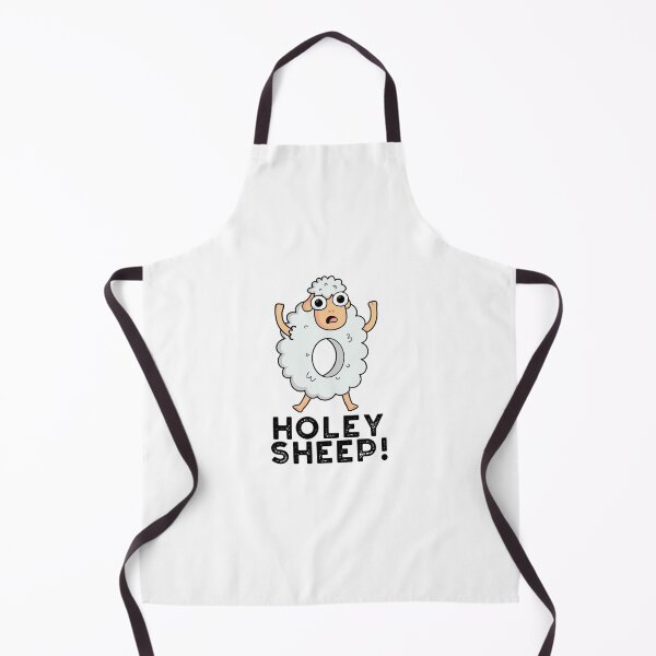 Item preview, Holey Sheep Funny Animal Puns  designed and sold by punnybone.