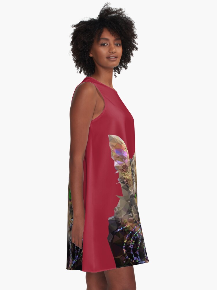 Alternate view of Imperial Boss cat A-Line Dress