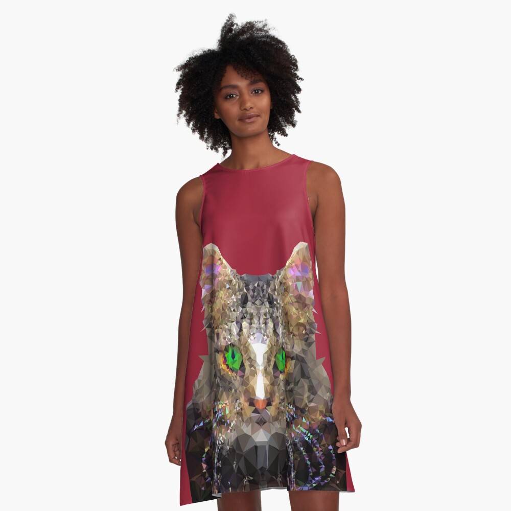 Imperial Boss cat A-Line Dress