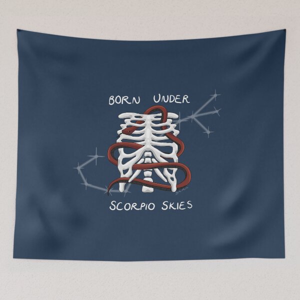 Item preview, Born Under Scorpio Skies designed and sold by Layla's Lens & Pens.
