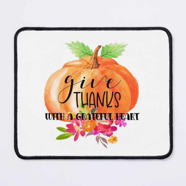 Item preview,  Give Thanks With a Grateful Heart- Fall Thanksgiving Gifts designed and sold by younghopes.