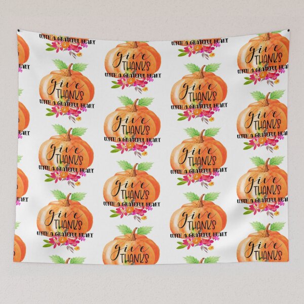 Item preview,  Give Thanks With a Grateful Heart- Fall Thanksgiving Gifts designed and sold by younghopes.
