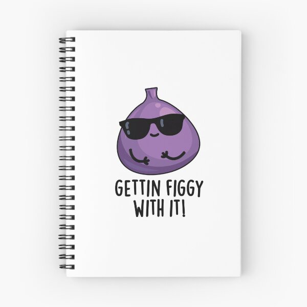 Item preview, Getting Figgy With It Funny Fig Puns  designed and sold by punnybone.