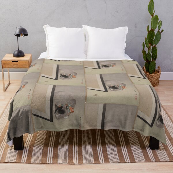 Item preview, Cat Watching a Spider - Japanese Classical Art designed and sold by jocelapng.
