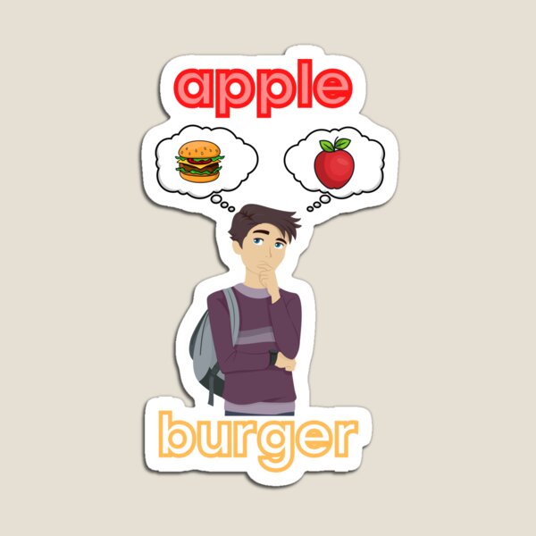 Item preview, Apple burger-Healthy Food designed and sold by Adnandar.