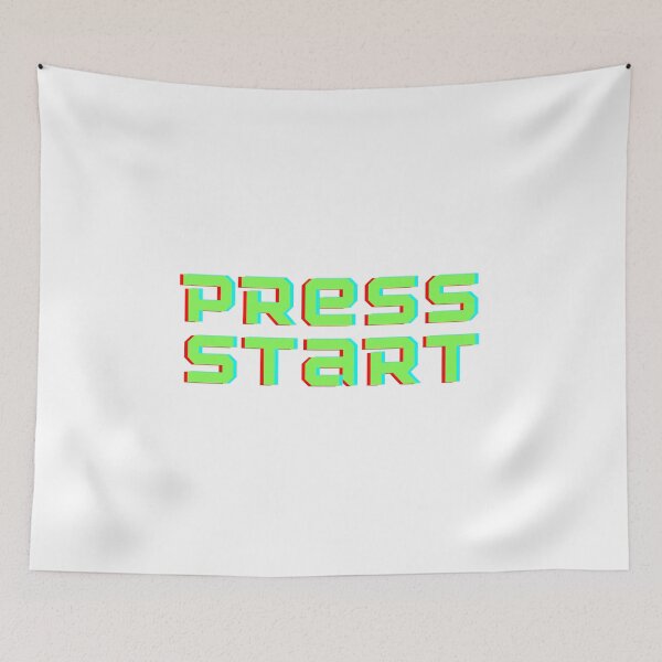 Item preview, Press Start designed and sold by sans-crafts.