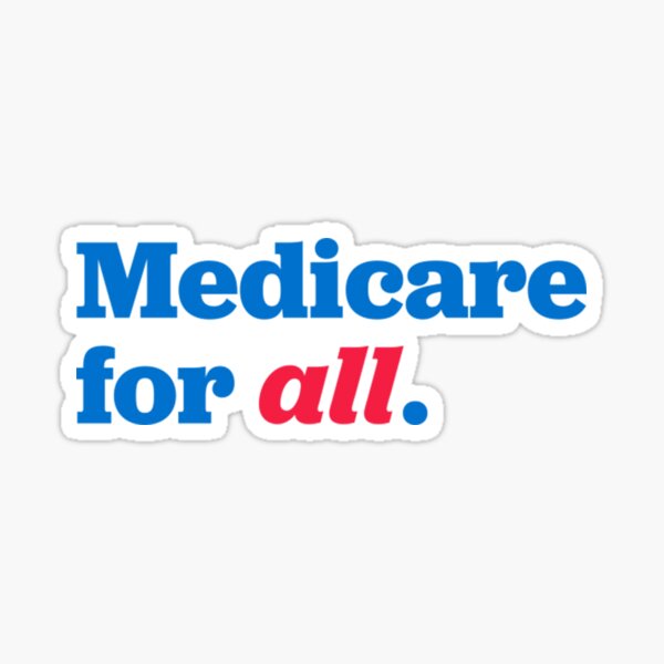 Vista previa del artículo con la obra «Medicare para todos», diseñado y vendido por ShopDaisyChains.