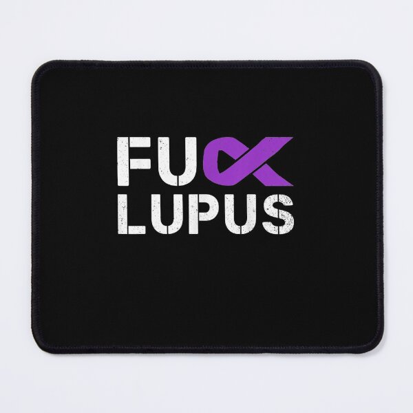 Item preview, Fuck Lupus Lupus Awareness Month Purple Ribbon designed and sold by Druss2Anato.