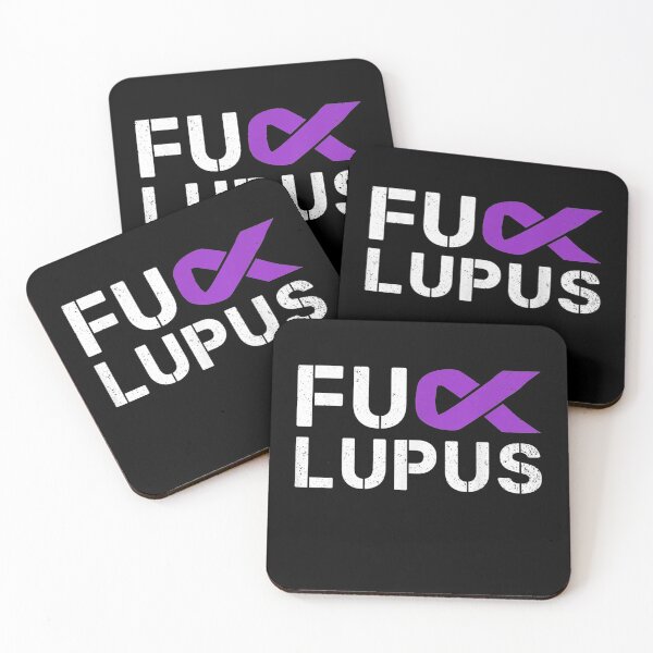 Item preview, Fuck Lupus Lupus Awareness Month Purple Ribbon designed and sold by Druss2Anato.