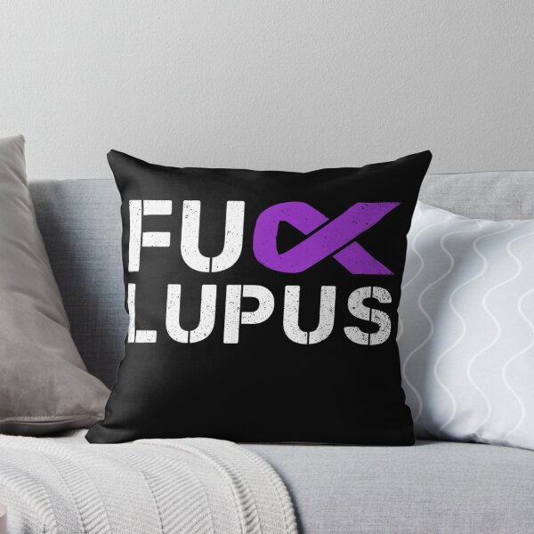 Item preview, Fuck Lupus Lupus Awareness Month Purple Ribbon designed and sold by Druss2Anato.