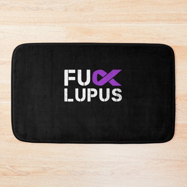 Item preview, Fuck Lupus Lupus Awareness Month Purple Ribbon designed and sold by Druss2Anato.