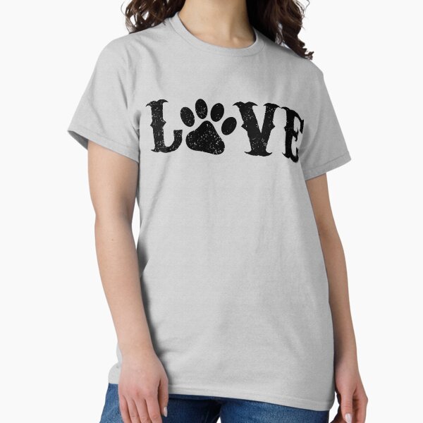 Vista previa del artículo con la obra «Love Dogs Perfect Dog Lovers Pet Parent Paw Regalo», diseñado y vendido por hasanmasud.
