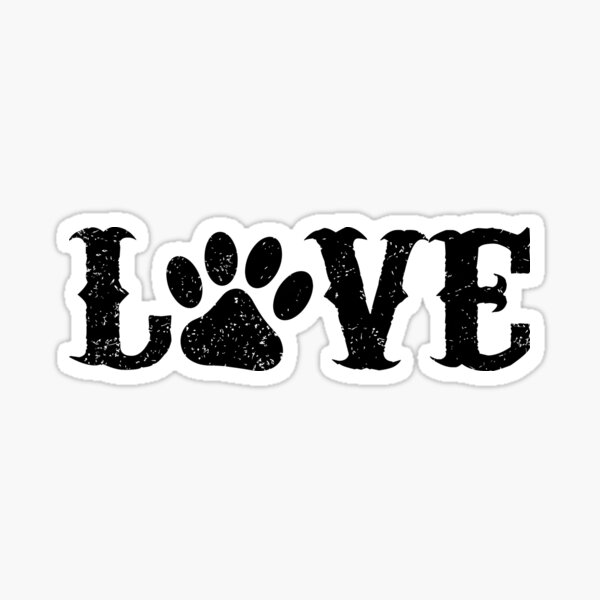 Vista previa del artículo con la obra «Love Dogs Perfect Dog Lovers Pet Parent Paw Regalo», diseñado y vendido por hasanmasud.