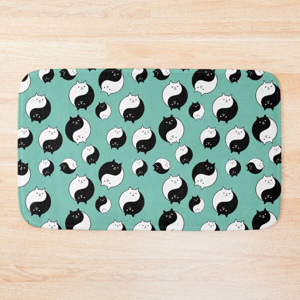 Item preview, Purrfect Balance, Yin Yang, Balancing Cats designed and sold by notasimp.