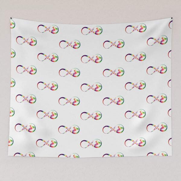 Item preview, Snowmobile Infinity tie dye designed and sold by loveislovestore.