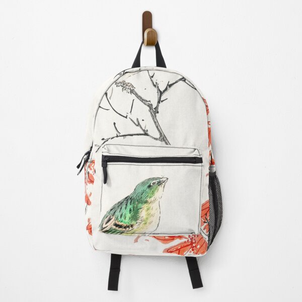 Item preview, japanese yellow bunting and chinese amaranth illustration 29510397358 designed and sold by Bird-Lore.