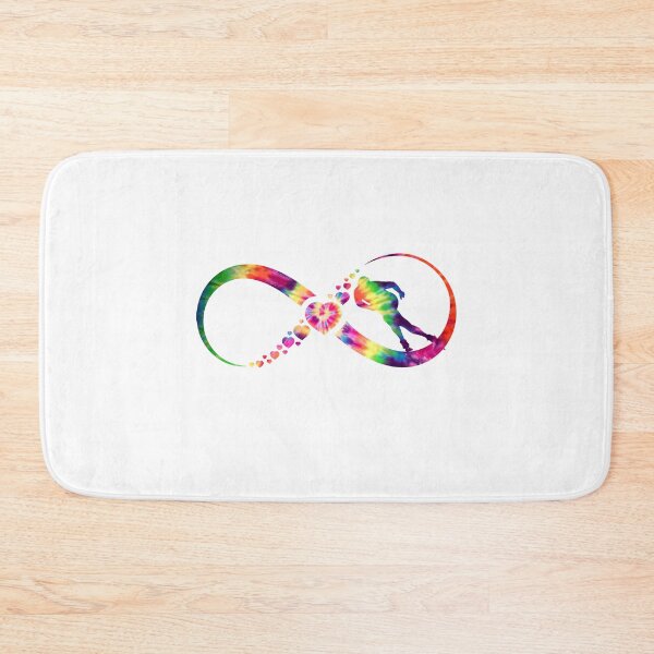 Item preview, Speed Skating Infinity Tie dye designed and sold by loveislovestore.