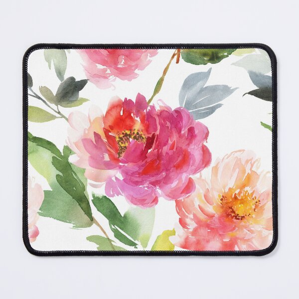 Item preview, Coral Pink Summer Peonies designed and sold by junkydotcom.
