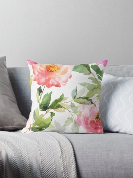Item preview, Coral Pink Summer Peonies designed and sold by junkydotcom.