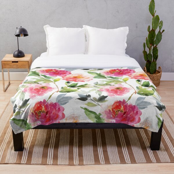 Item preview, Coral Pink Summer Peonies designed and sold by junkydotcom.