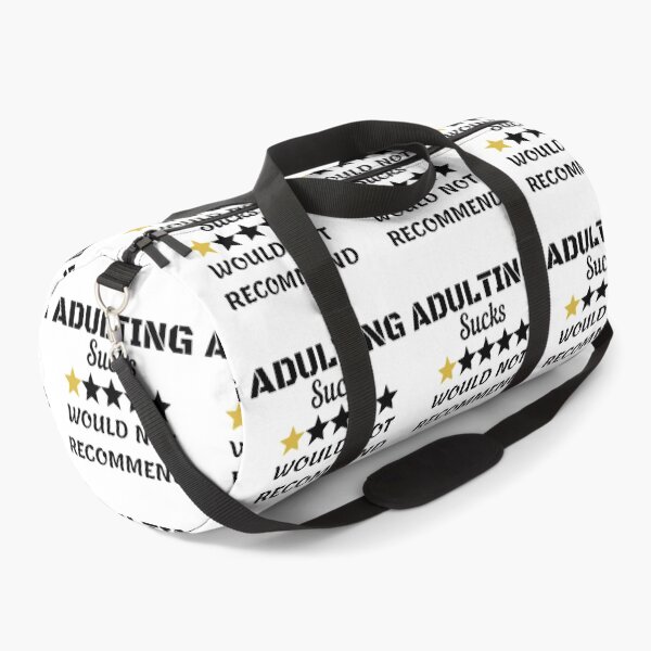 Item preview, Adulting Sucks Would Not Recommend designed and sold by Simi2020.