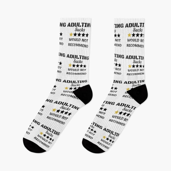 Item preview, Adulting Sucks Would Not Recommend designed and sold by Simi2020.