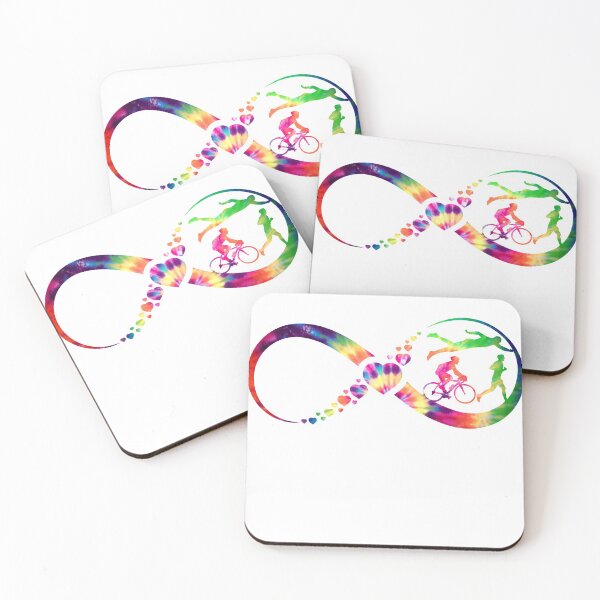 Item preview, Triathlon Infinity tie dye designed and sold by loveislovestore.