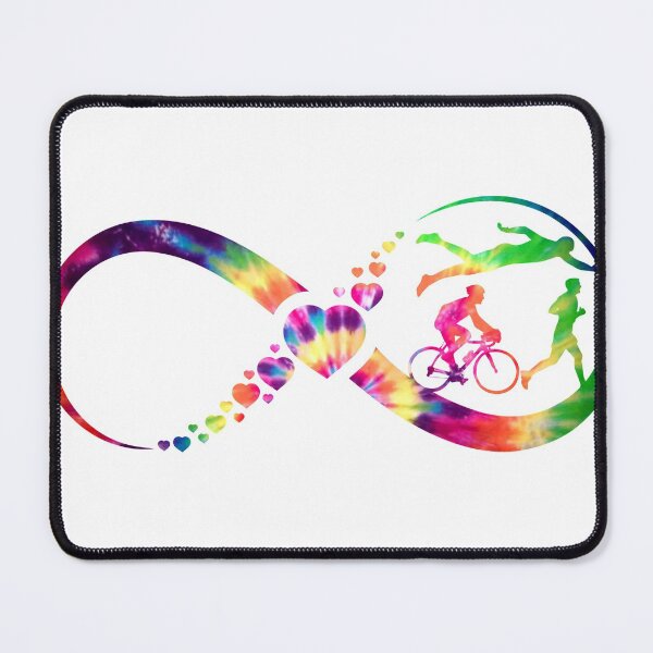 Item preview, Triathlon Infinity tie dye designed and sold by loveislovestore.