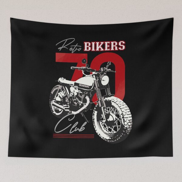 Item preview, Retro bikers club v2 designed and sold by mwebba2005.