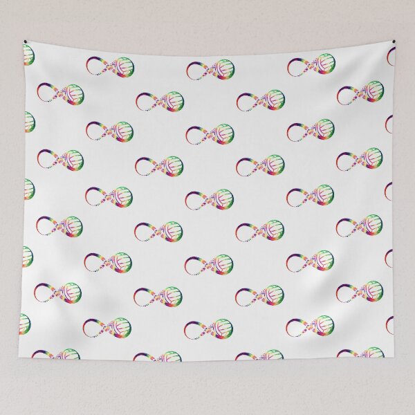 Item preview, Water polo Infinity tie dye designed and sold by loveislovestore.