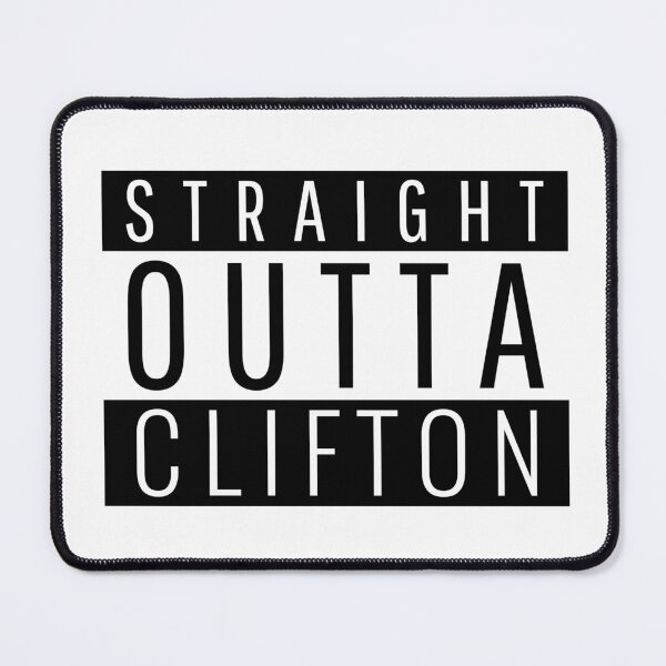 Item preview, Straight Outta Clifton New Jersey designed and sold by Teelogic.