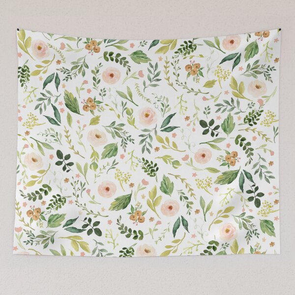 Item preview, Botanical Spring Flowers designed and sold by junkydotcom.