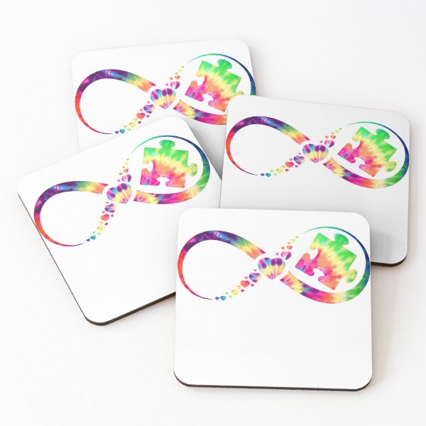 Item preview, Autism Infinity tie dye designed and sold by loveislovestore.