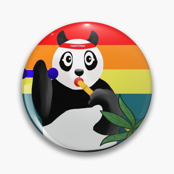 Item preview,  Panda working out designed and sold by BeccaKenDesigns.