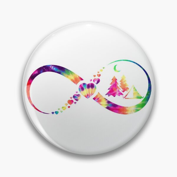 Item preview, Camping Infinity tie dye designed and sold by loveislovestore.