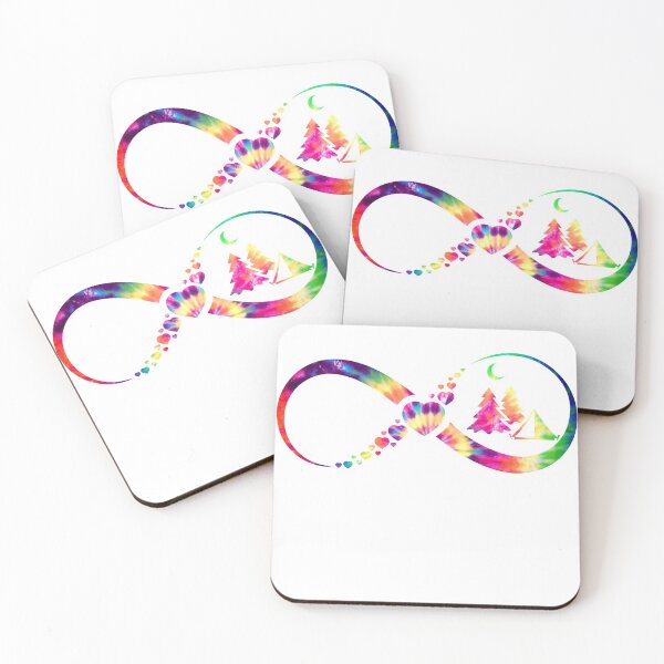 Item preview, Camping Infinity tie dye designed and sold by loveislovestore.
