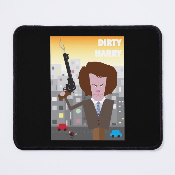 Item preview, Dirty harry on the street chibi poster designed and sold by StarksMaryMary.