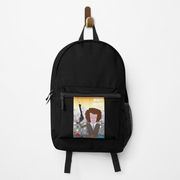 Item preview, Dirty harry on the street chibi poster designed and sold by StarksMaryMary.