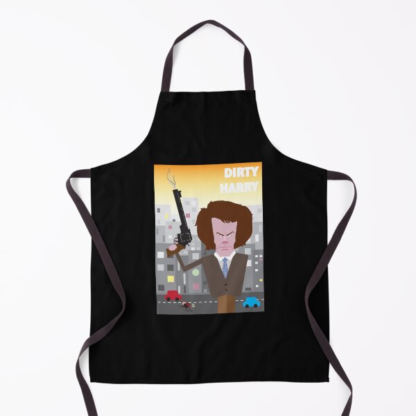 Item preview, Dirty harry on the street chibi poster designed and sold by StarksMaryMary.