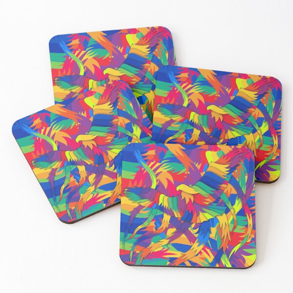 Item preview, Colorful Bird Pop Art 8 designed and sold by steaqy.