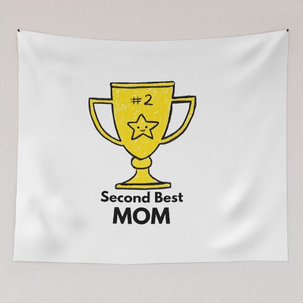 Item preview, Second Best MOM designed and sold by Sandeaux Designs.
