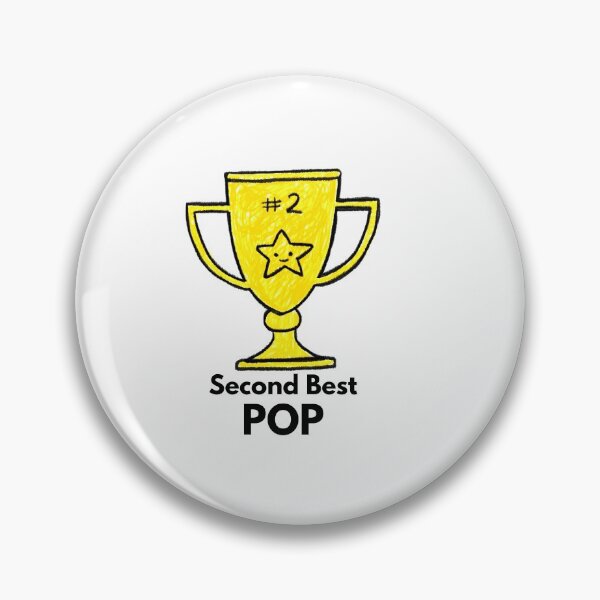 Item preview, Second Best POP designed and sold by Sandeaux Designs.