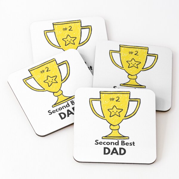 Item preview, Second Best DAD designed and sold by Sandeaux Designs.