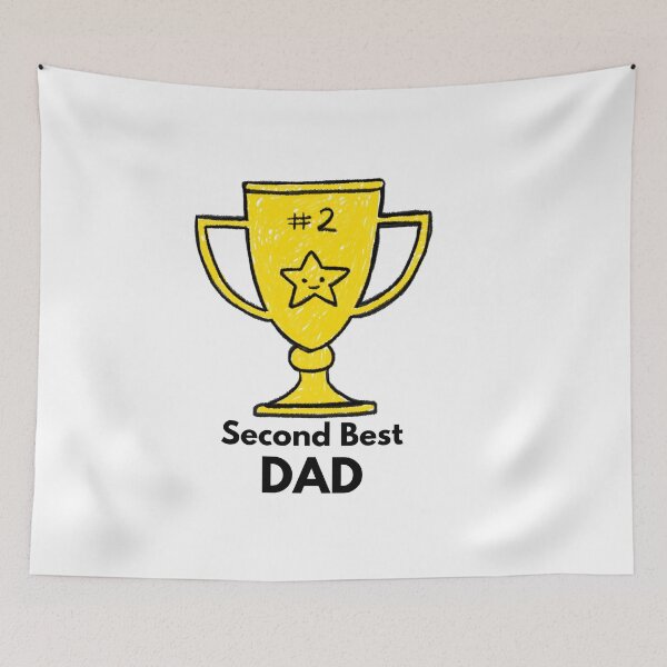 Item preview, Second Best DAD designed and sold by Sandeaux Designs.