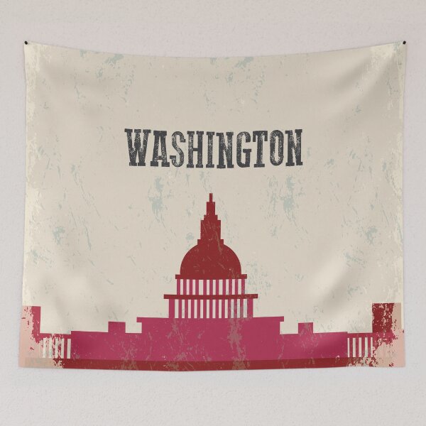 Item preview, Washington Retro Vintage  designed and sold by HStudioPrints.