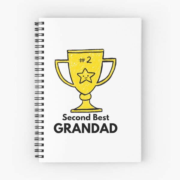 Item preview, Second Best GRANDAD designed and sold by Sandeaux Designs.