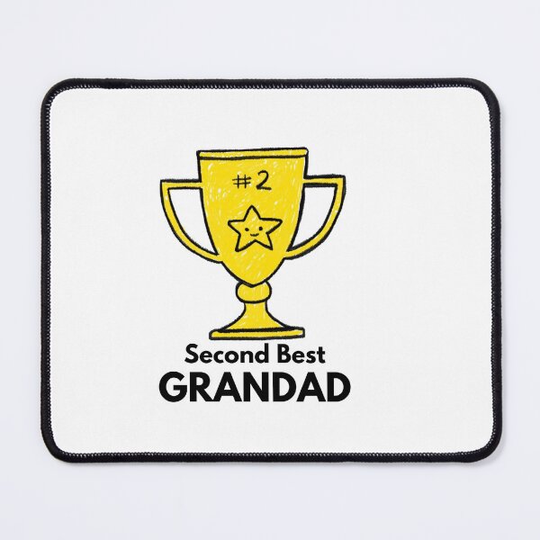 Item preview, Second Best GRANDAD designed and sold by Sandeaux Designs.