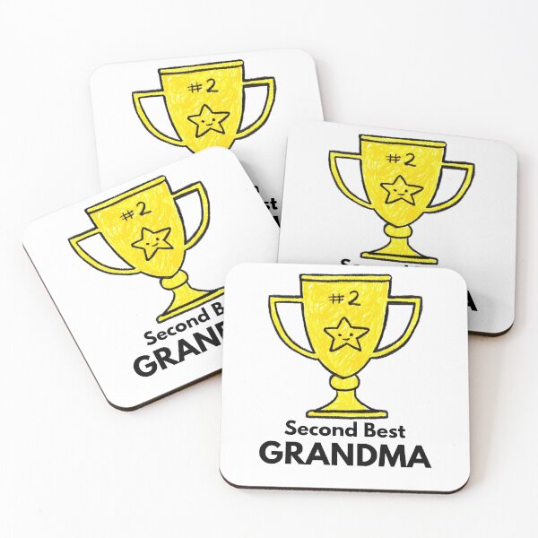 Item preview, Second Best GRANDMA designed and sold by Sandeaux Designs.