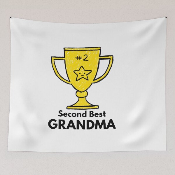 Item preview, Second Best GRANDMA designed and sold by Sandeaux Designs.