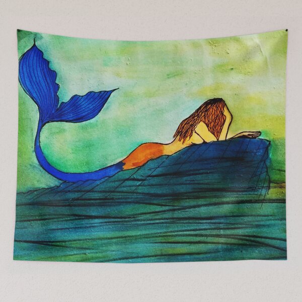 Item preview, Insane Mermaid designed and sold by LataArtStudio.